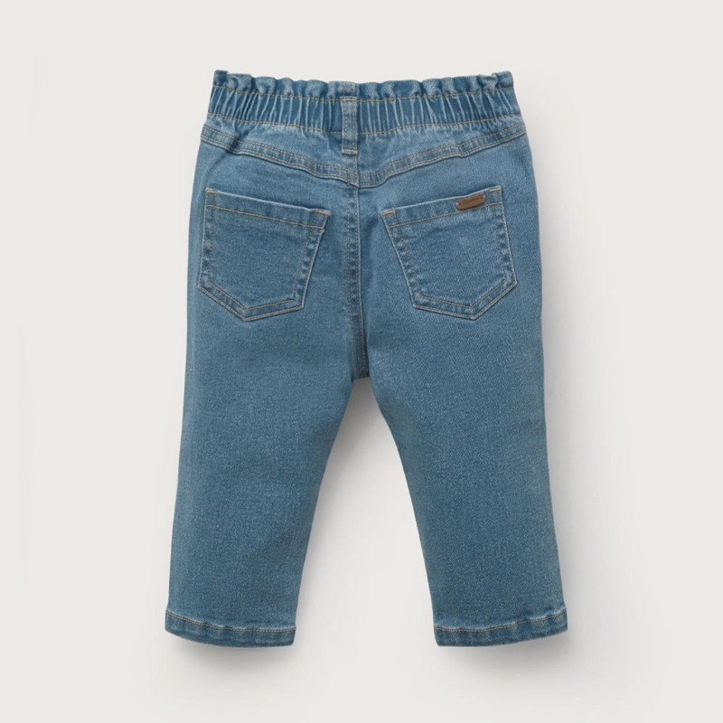 JEANS JOGGER AZUL DE NIÑA OPALINE - 3