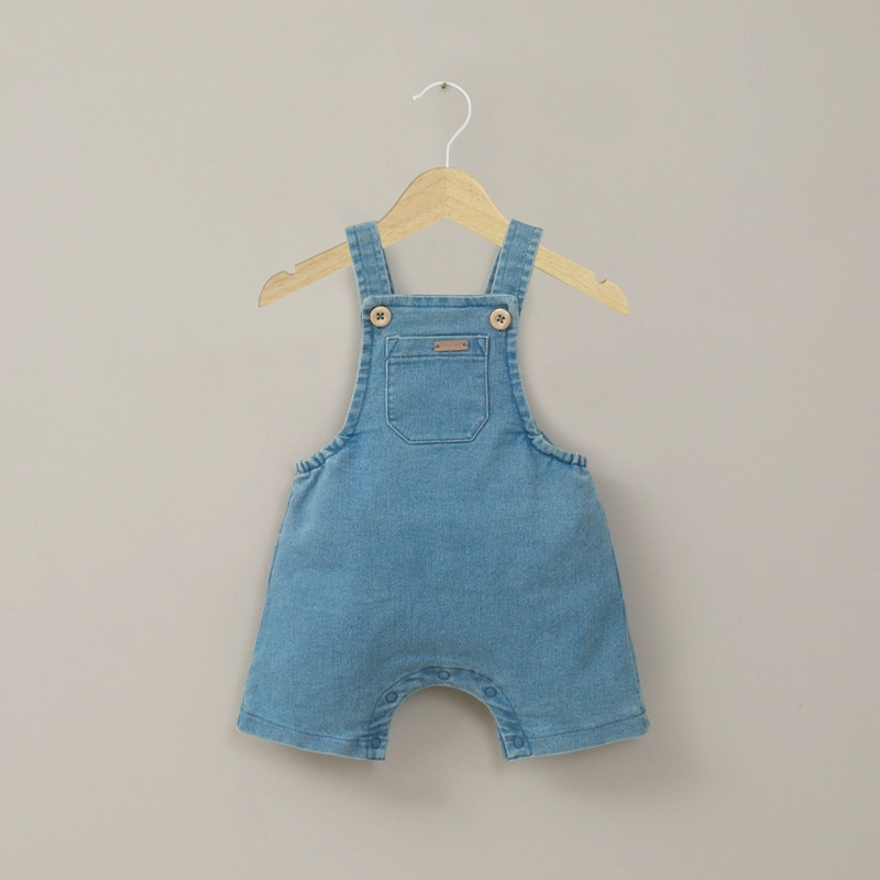 JARDINERA DE JEANS DE BEBE  UNISEX OPALINE - 1