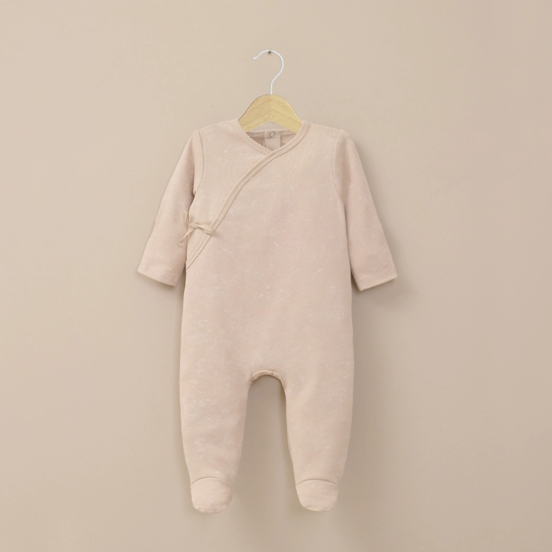 OSITO BEIGE CON APERTURA EN LA ESPALDA DE BEBE  NIÑA OPALINE - 1