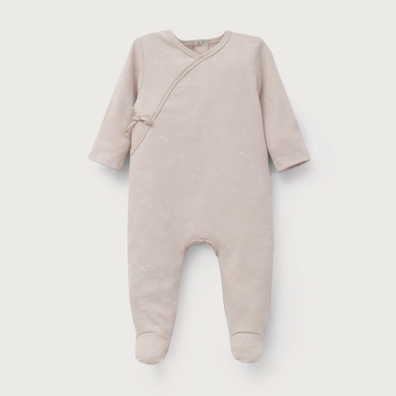 OSITO BEIGE CON APERTURA EN LA ESPALDA DE BEBE NIÑA OPALINE - 2