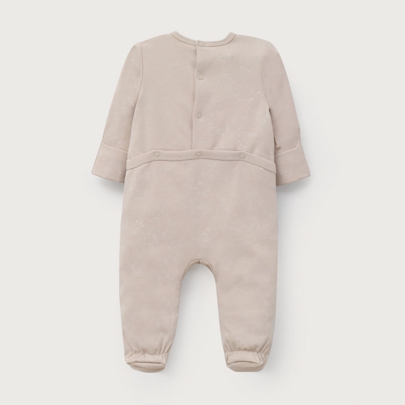 OSITO BEIGE CON APERTURA EN LA ESPALDA DE BEBE NIÑA OPALINE - 3
