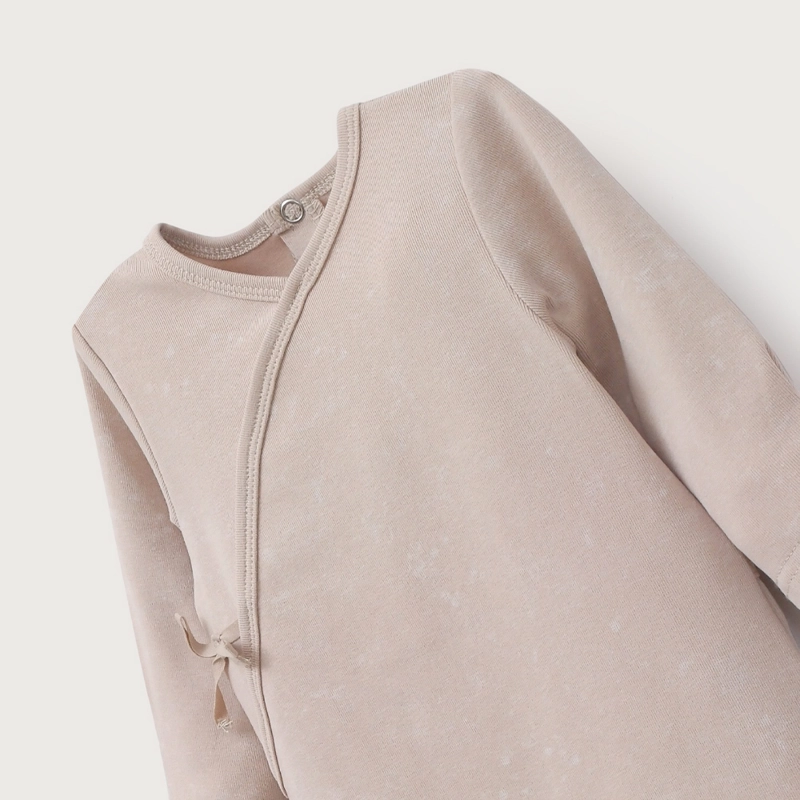 OSITO BEIGE CON APERTURA EN LA ESPALDA DE BEBE  NIÑA OPALINE - 4