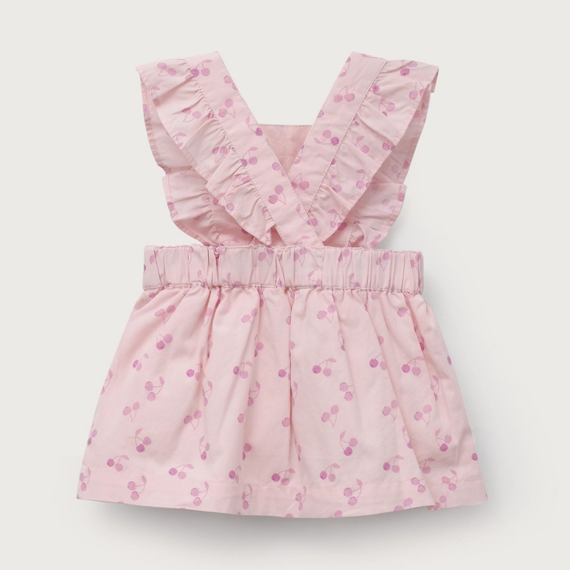 JUMPER DE GUINDAS ROSADO DE BEBE  NIÑA OPALINE - 3