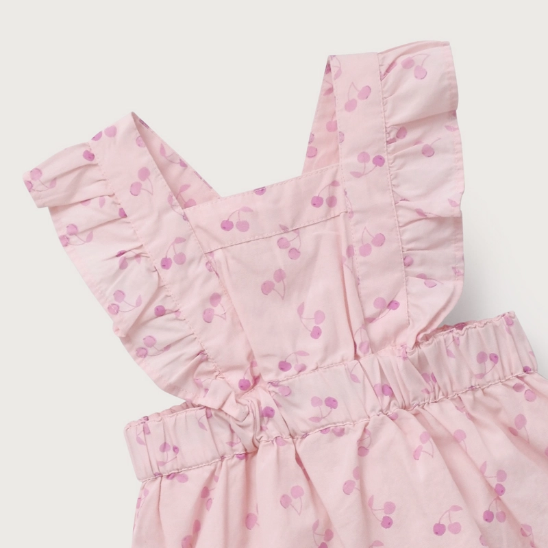 JUMPER DE GUINDAS ROSADO DE BEBE  NIÑA OPALINE - 4