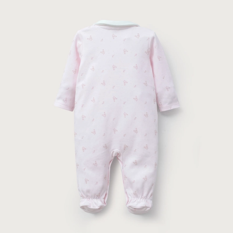 OSITO ROSADO ESTAMPADO DE BEBE  NIÑA OPALINE - 3
