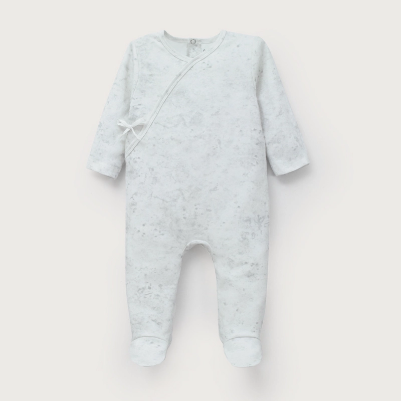 OSITO GRIS CON APERTURA EN LA ESPALDA DE BEBE  NIÑO OPALINE - 2