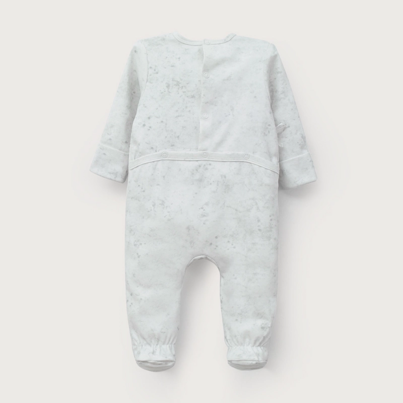 OSITO GRIS CON APERTURA EN LA ESPALDA DE BEBE  NIÑO OPALINE - 3