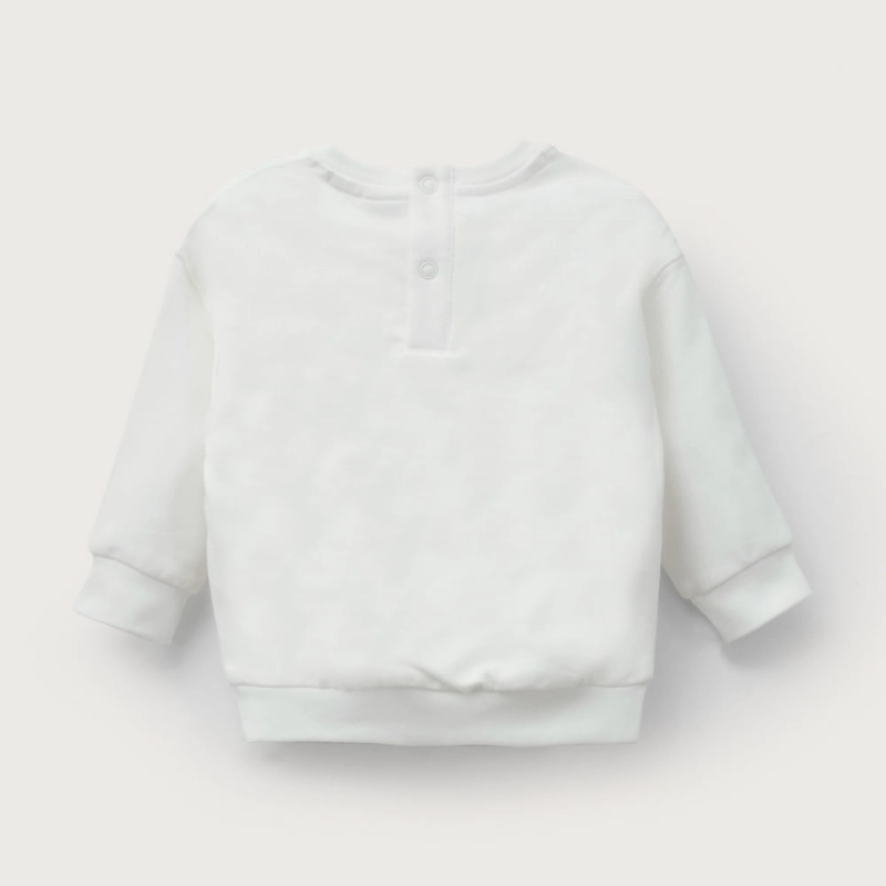 POLERON BLANCO DE BEBE  NIÑA OPALINE - 3