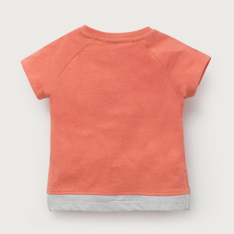 POLERA MANGA CORTA ROJA DE NIÑO OPALINE - 3