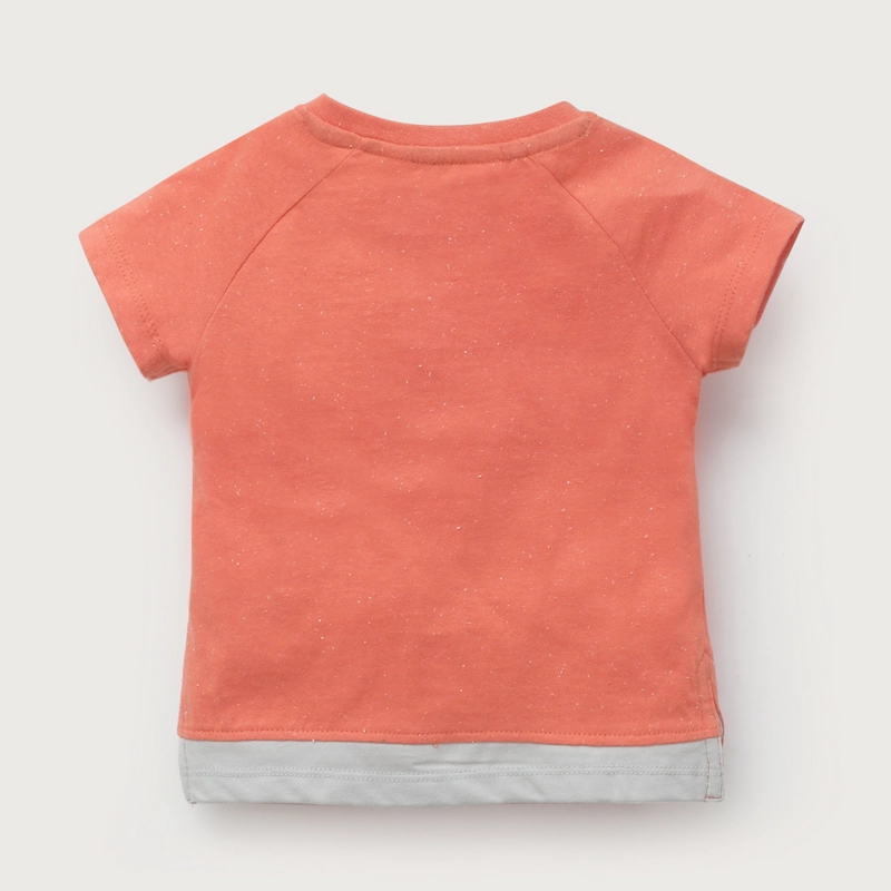 POLERA MANGA CORTA ROJA DE NIÑO OPALINE - 3