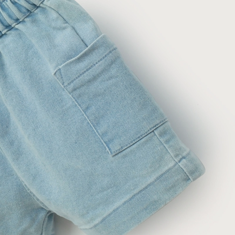 SHORT DE JEANS DE BEBE  UNISEX OPALINE - 5