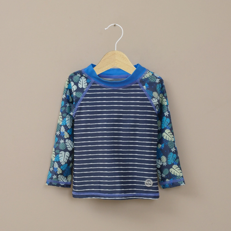POLERA TRAJE DE BAÑO AZUL DE NIÑO OPALINE - 1