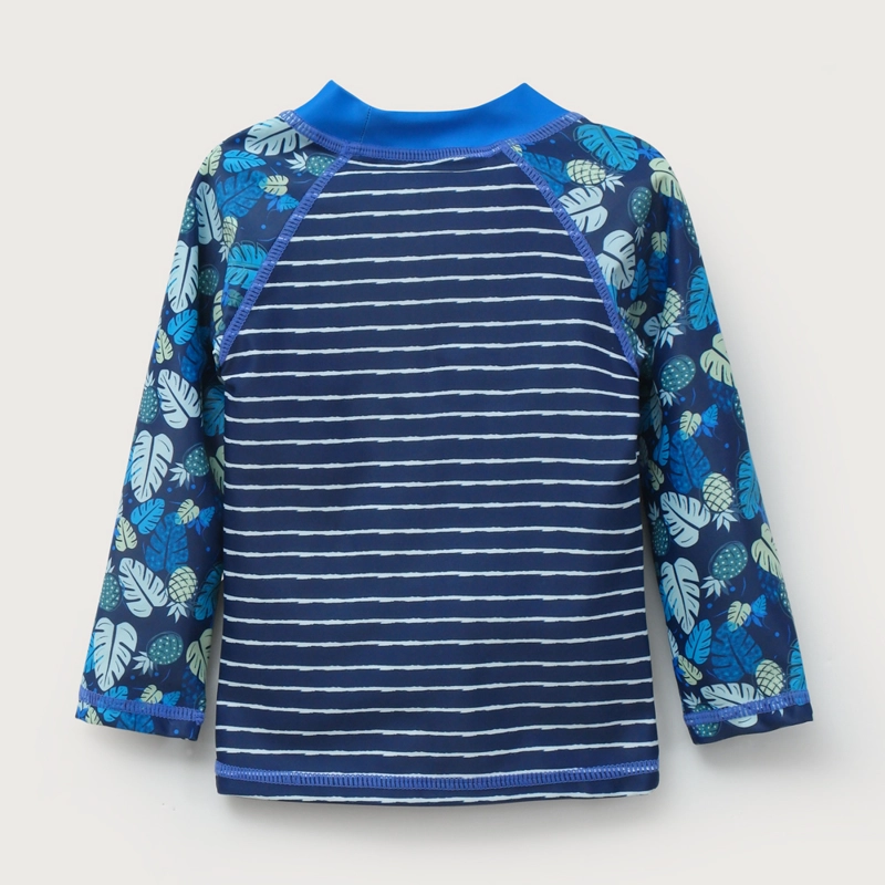 POLERA TRAJE DE BAÑO AZUL DE NIÑO OPALINE - 3