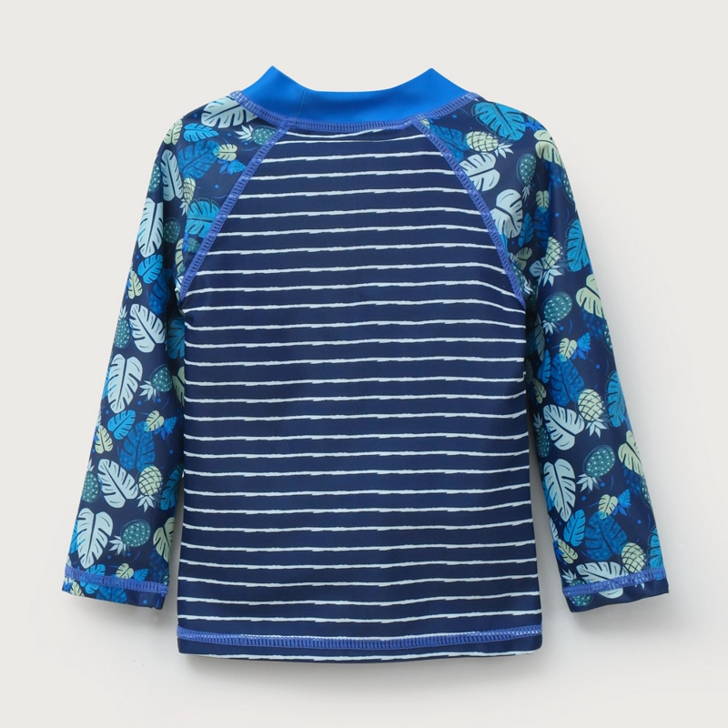 POLERA TRAJE DE BAÑO AZUL DE NIÑO OPALINE - 3
