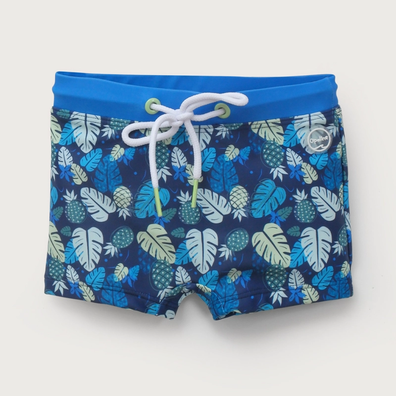 SHORT TRAJE DE BAÑO AZUL DE NIÑO OPALINE - 2