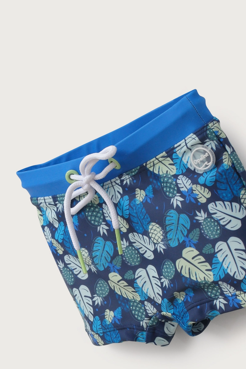 SHORT TRAJE DE BAÑO AZUL DE NIÑO OPALINE - 6