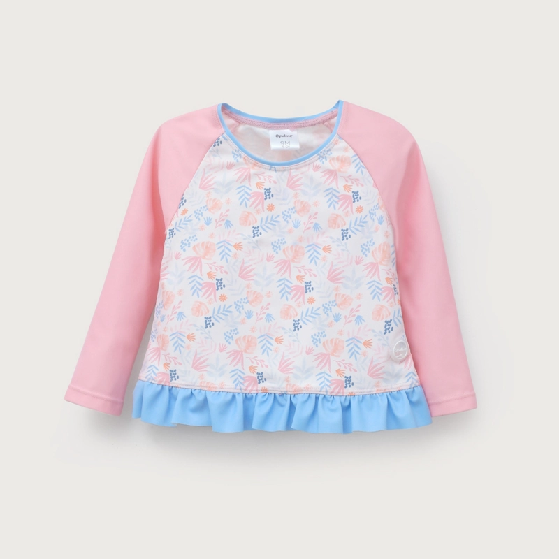 TRAJE DE BAÑO 2 PIEZAS ROSADO DE NIÑA OPALINE - 3