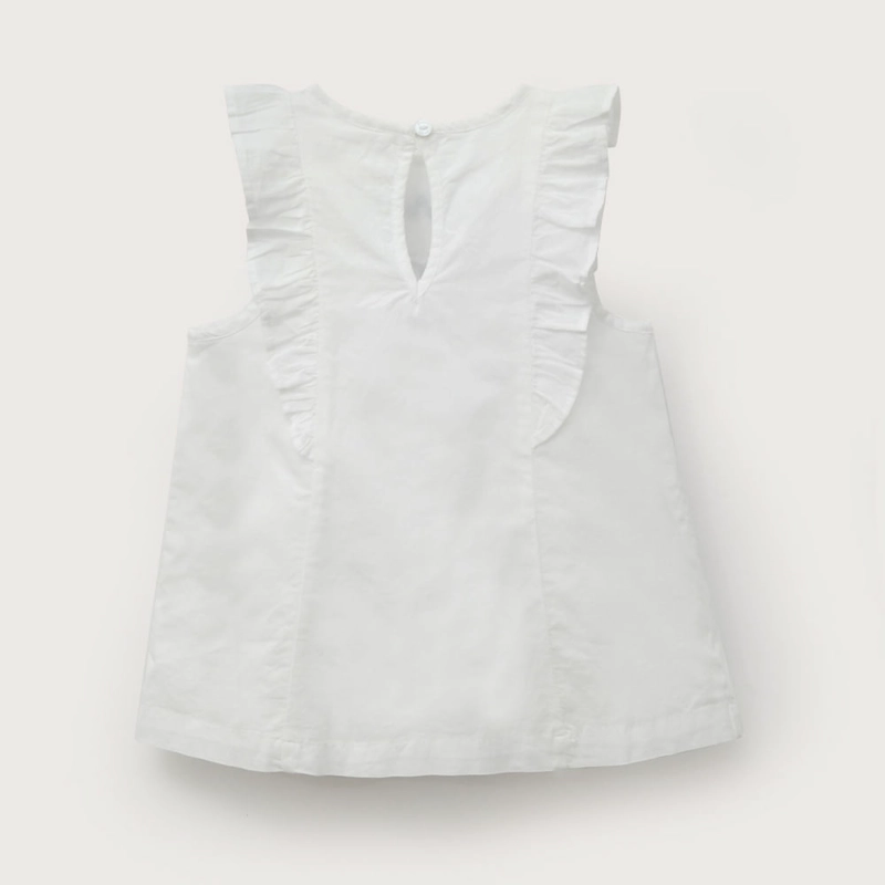 VESTIDO BLANCO DE NIÑA OPALINE - 3