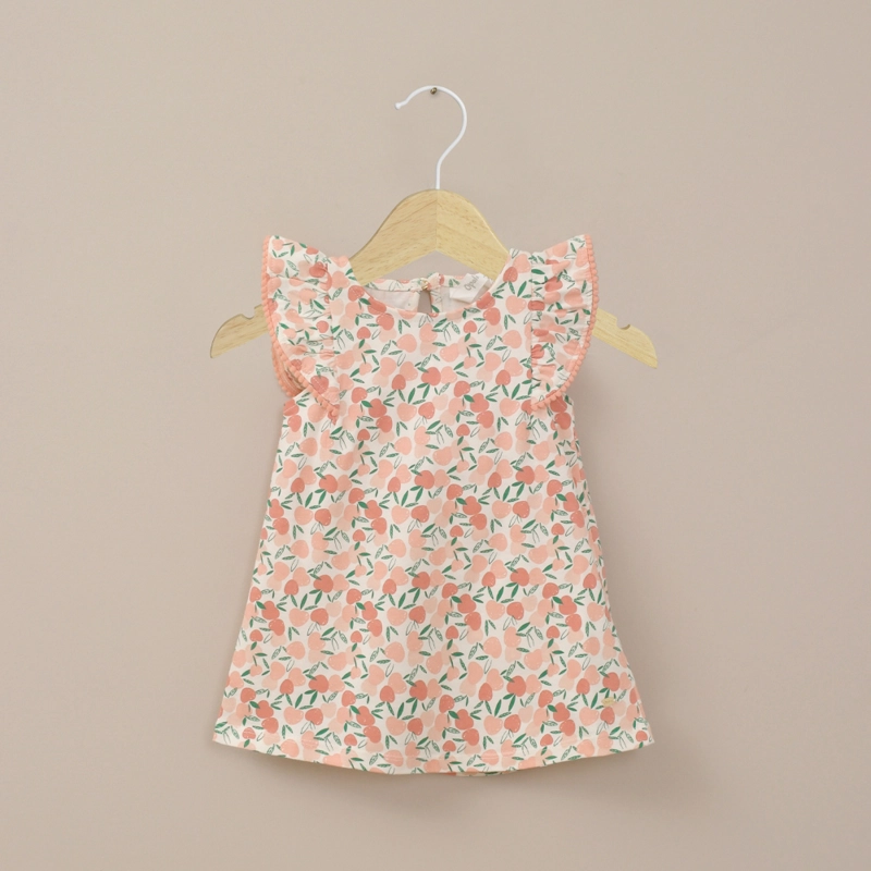 VESTIDO CREMA ESTAMPADO DE NINA OPALINE
