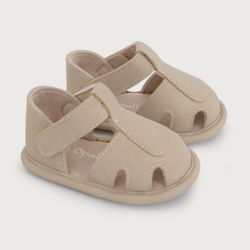 SANDALIA BEBE  BEIGE DE NIÑO OPALINE - 8