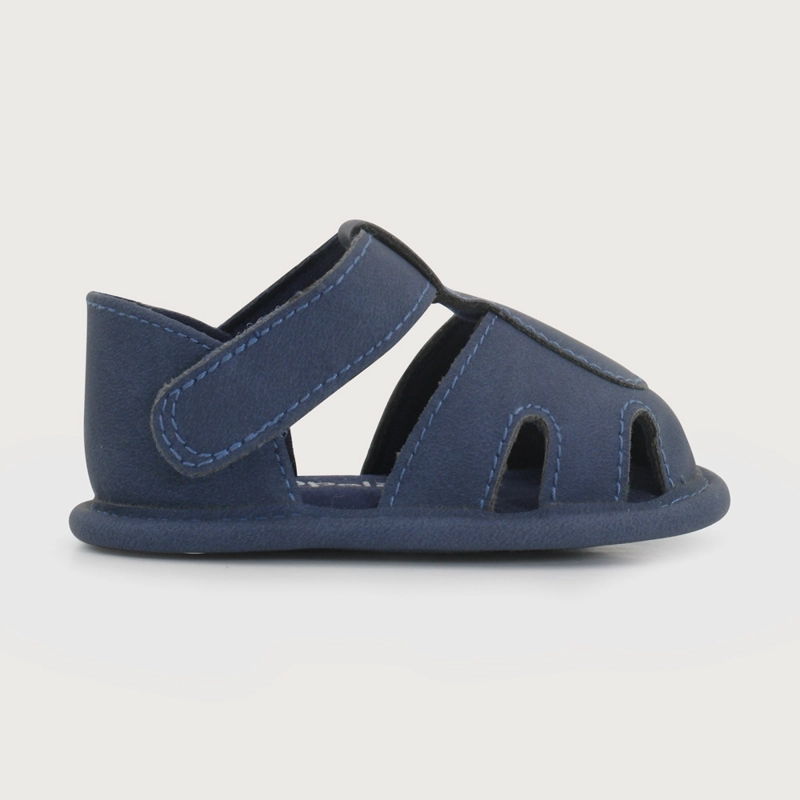 SANDALIA BEBE  AZUL DE NIÑO OPALINE - 2