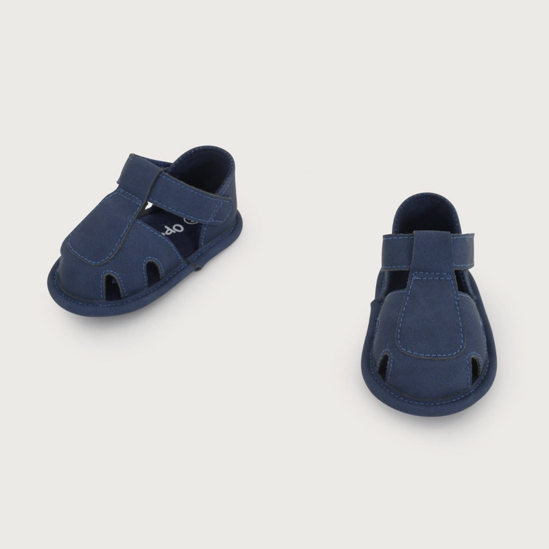 SANDALIA BEBE  AZUL DE NIÑO OPALINE - 4