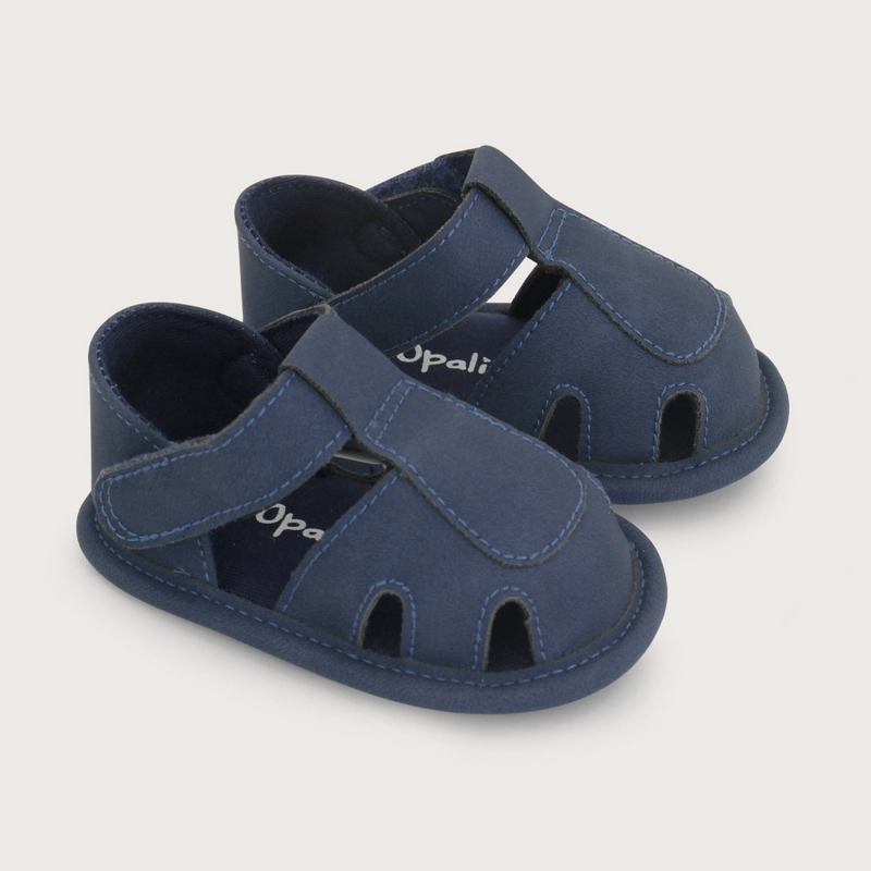 SANDALIA BEBE  AZUL DE NIÑO OPALINE - 7