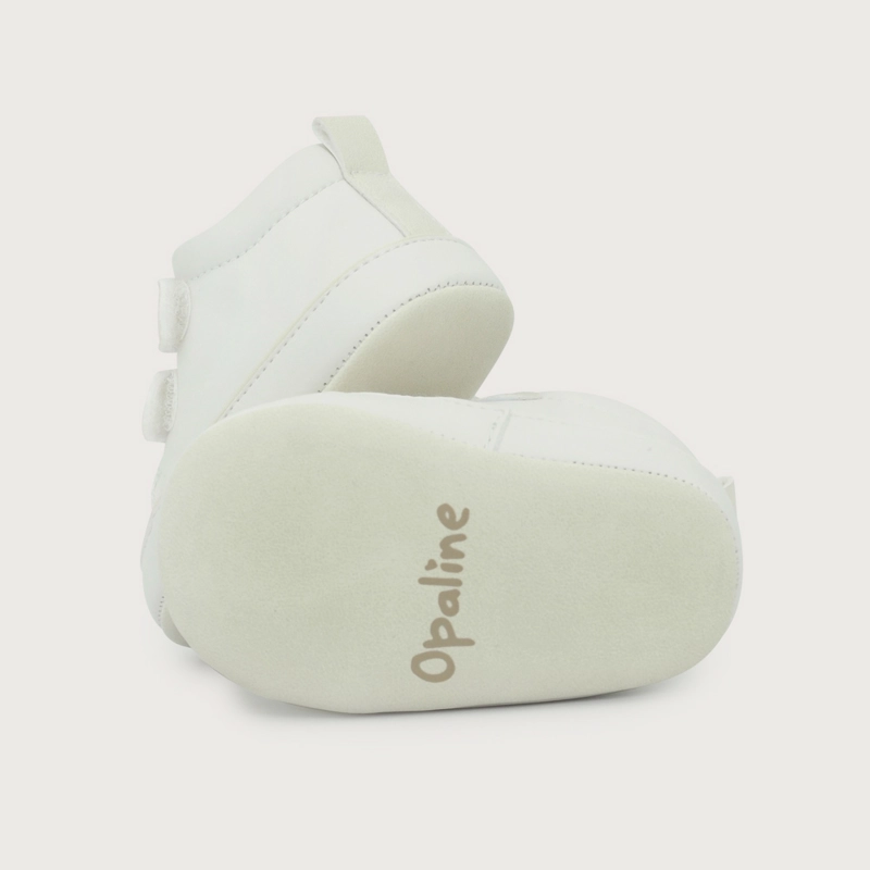 ZAPATILLA BEBE  BLANCA OPALINE - 9