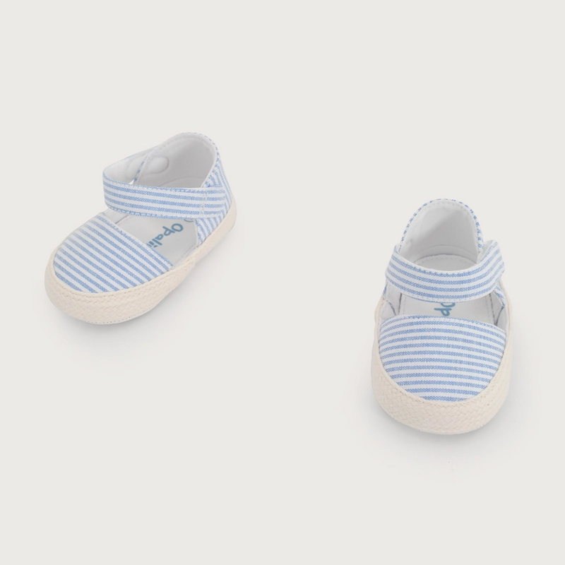 ALPARGATA BEBE  CELESTE DE NIÑA OPALINE - 4