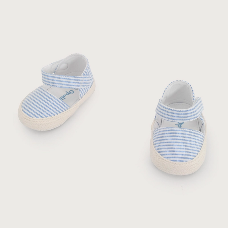 ALPARGATA BEBE  CELESTE DE NIÑA OPALINE - 4