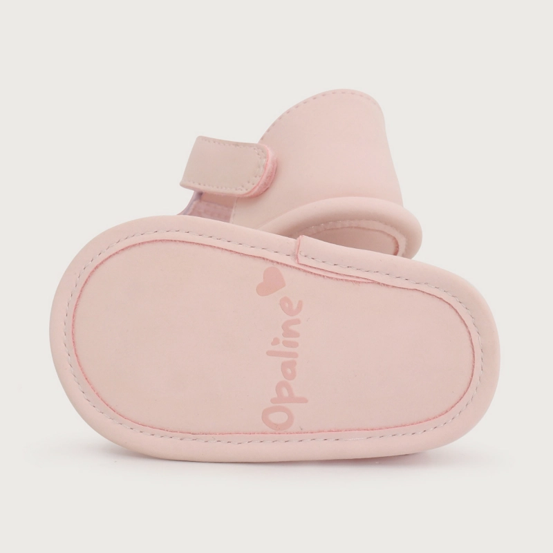 SANDALIA BEBE  ROSADA DE NIÑA OPALINE - 3