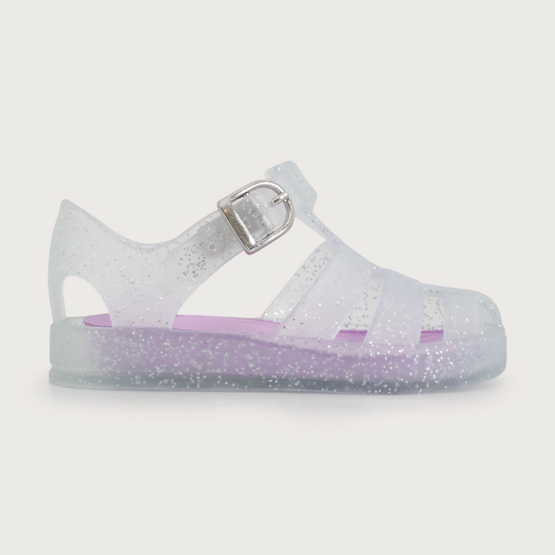SANDALIA PRIMEROS PASOS AQUA BLANCA DE NIÑA OPALINE - 2
