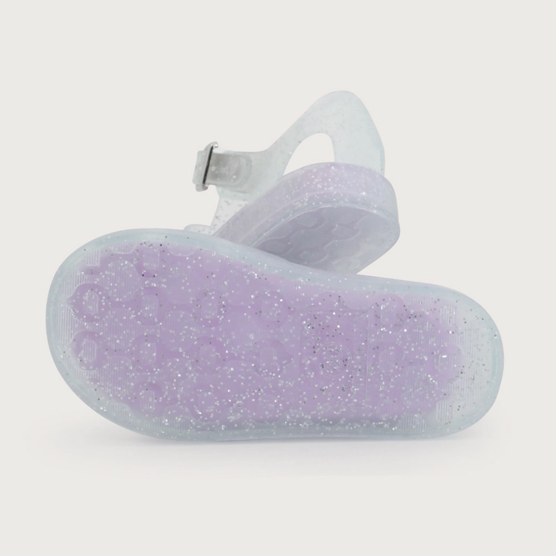SANDALIA PRIMEROS PASOS AQUA BLANCA DE NIÑA OPALINE - 8