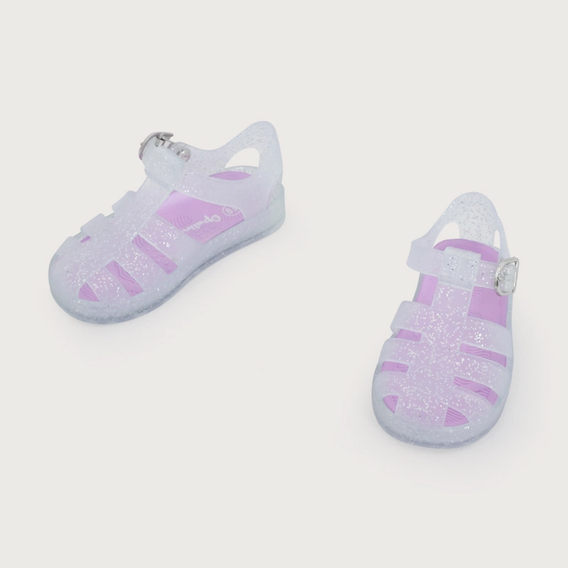 SANDALIA PRIMEROS PASOS AQUA BLANCA DE NIÑA OPALINE - 9
