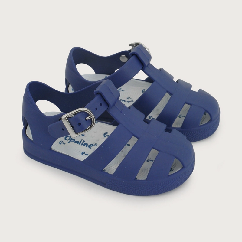 SANDALIA PRIMEROS PASOS AQUA AZUL DE NIÑO OPALINE - 1