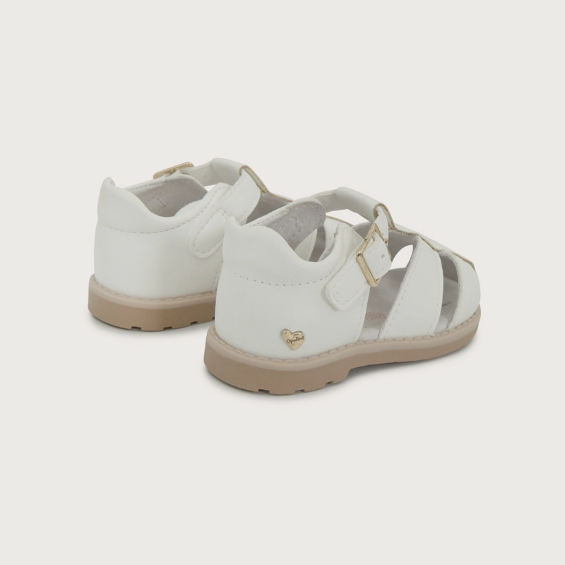 SANDALIA PRIMEROS PASOS BLANCA DE NIÑA OPALINE - 5