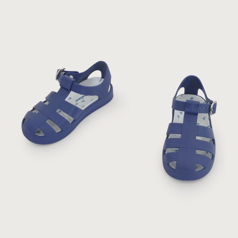 SANDALIA AQUA AZUL DE NIÑO OPALINE - 4