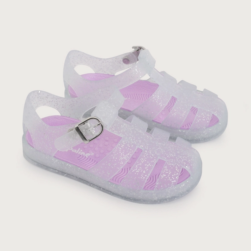 SANDALIA AQUA BLANCA DE NIÑA OPALINE - 1