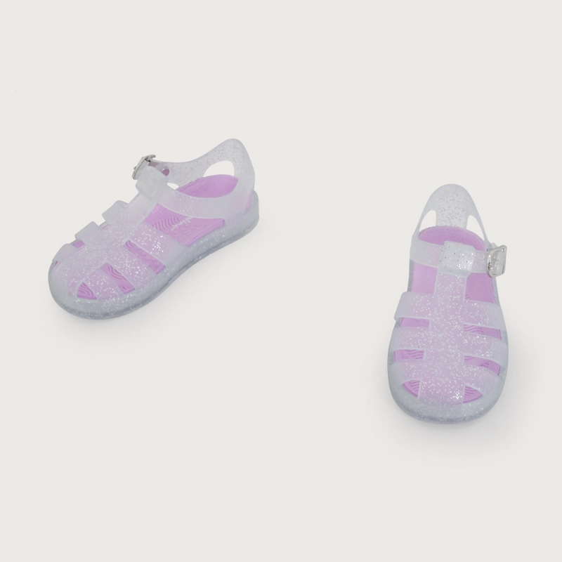 SANDALIA AQUA BLANCA DE NIÑA OPALINE - 4
