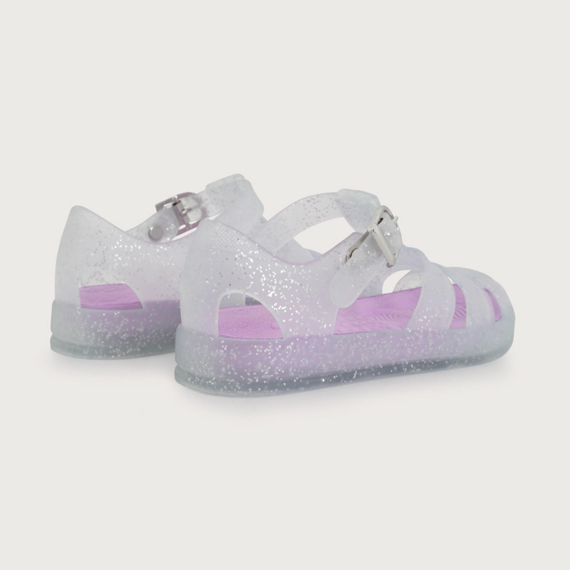 SANDALIA AQUA BLANCA DE NIÑA OPALINE - 5