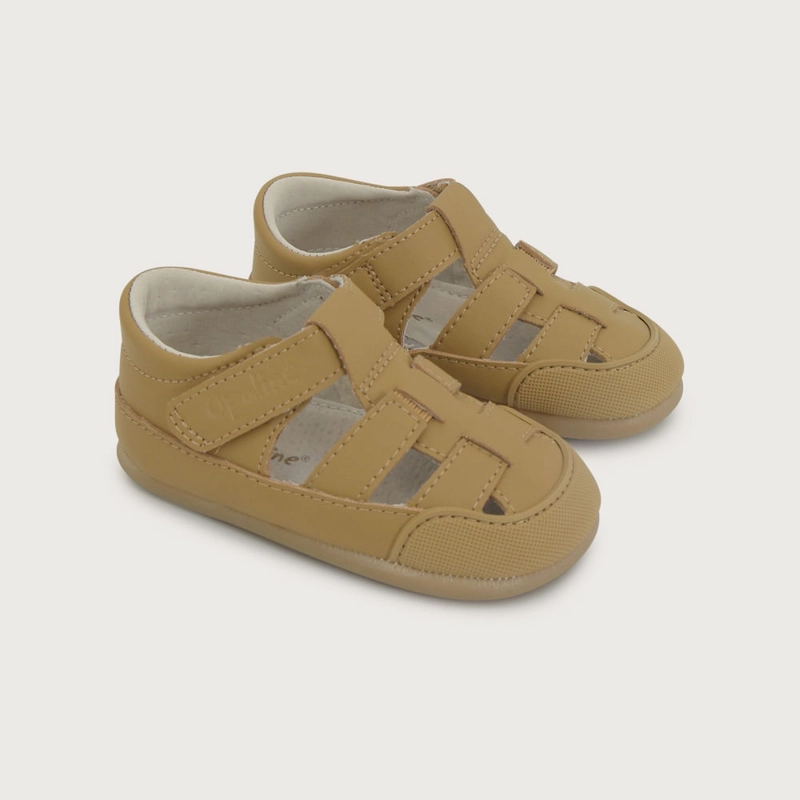 SANDALIA ULTRA FLEXIBLE CAFE  DE NIÑO OPALINE - 1