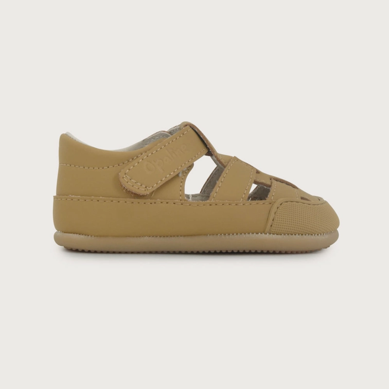 SANDALIA ULTRA FLEXIBLE CAFE  DE NIÑO OPALINE - 2