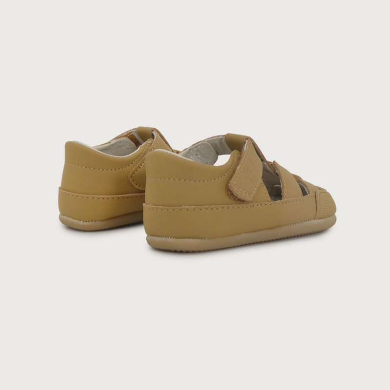 SANDALIA ULTRA FLEXIBLE CAFE  DE NIÑO OPALINE - 6