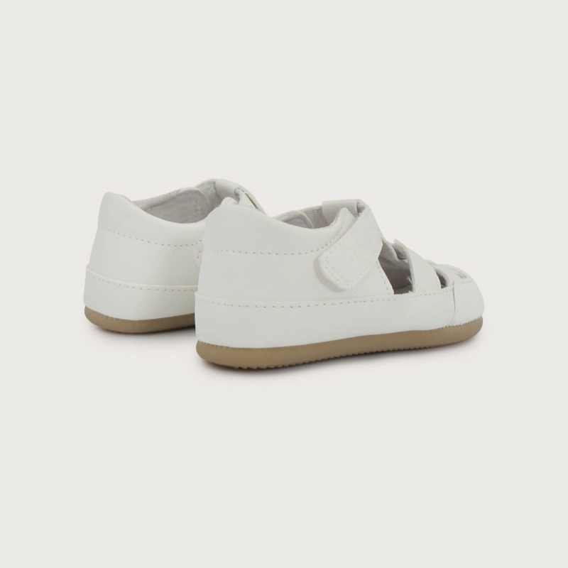 SANDALIA ULTRA FLEXIBLE BLANCA DE NIÑA OPALINE - 5