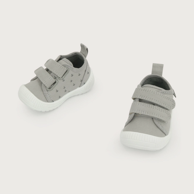ZAPATILLA PRIMEROS PASOS GRIS DE NIÑO OPALINE - 4