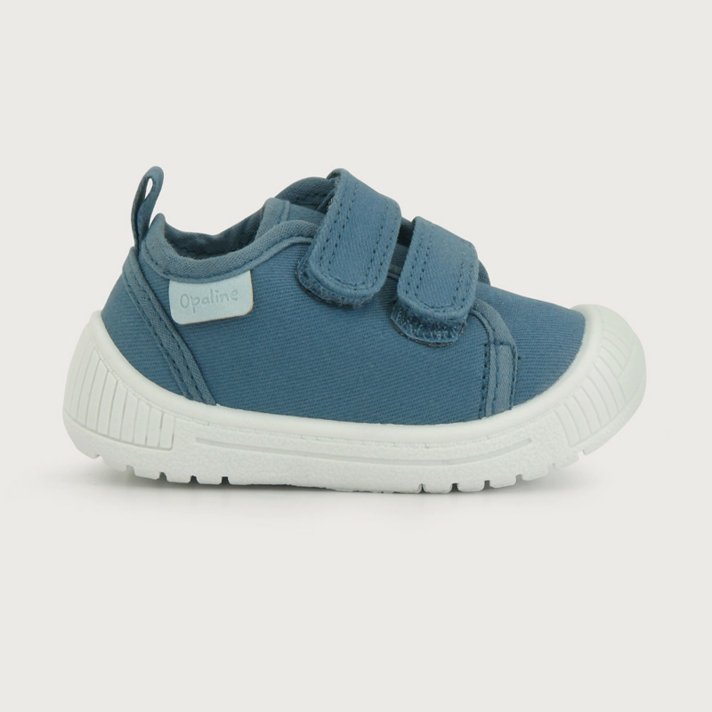 ZAPATILLA PRIMEROS PASOS AZUL DE NIÑO OPALINE - 2