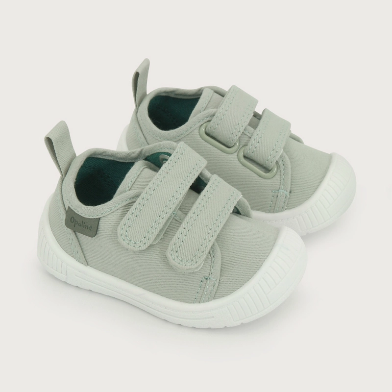 ZAPATILLA PRIMEROS PASOS VERDE DE NIÑO OPALINE - 1