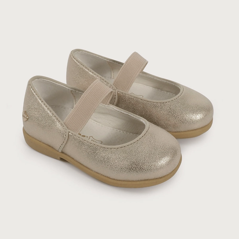 BALLERINA DORADA DE NIÑA OPALINE - 1