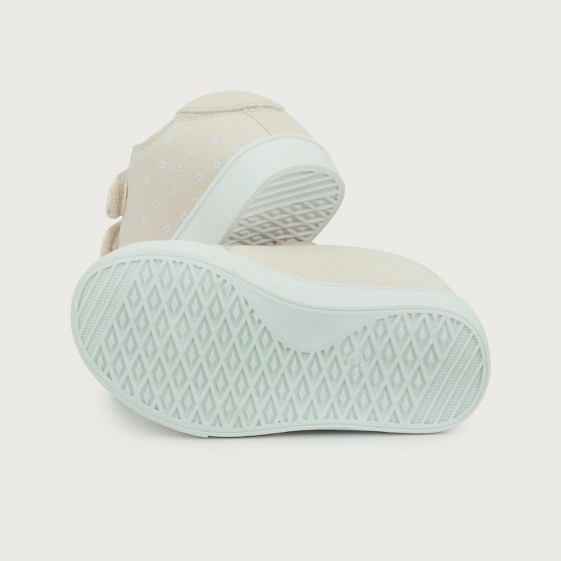 ZAPATILLA DOBLE VELCRO BEIGE DE NIÑA OPALINE - 9