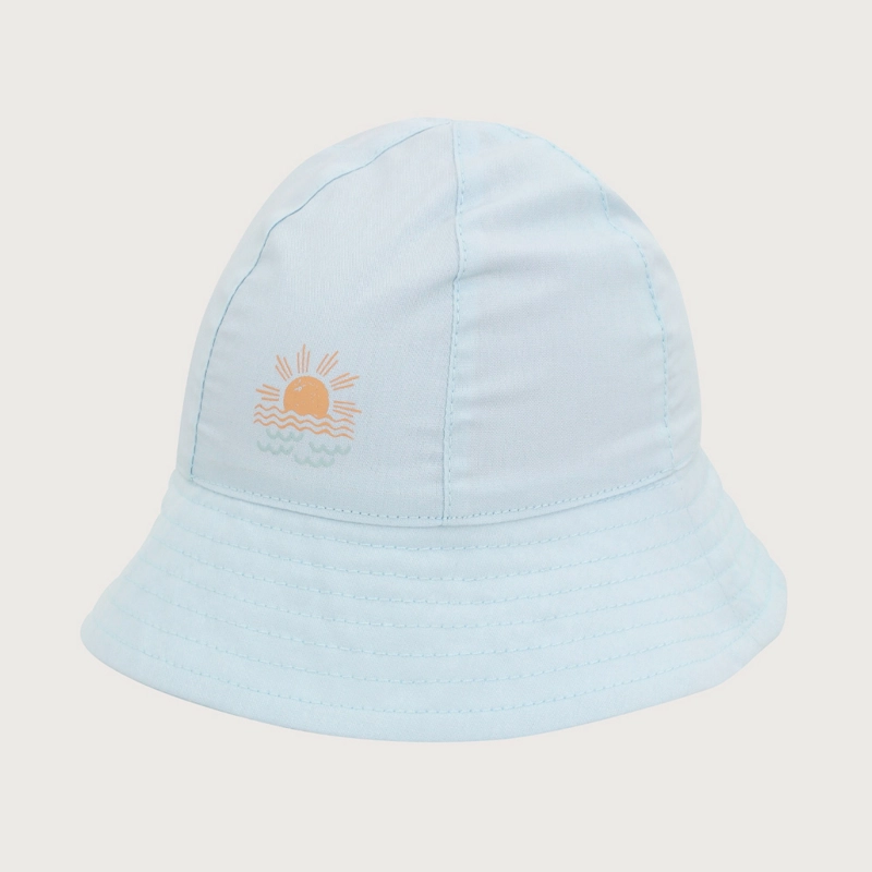 GORRO BEBE AZUL NIÑO OPALINE - 1